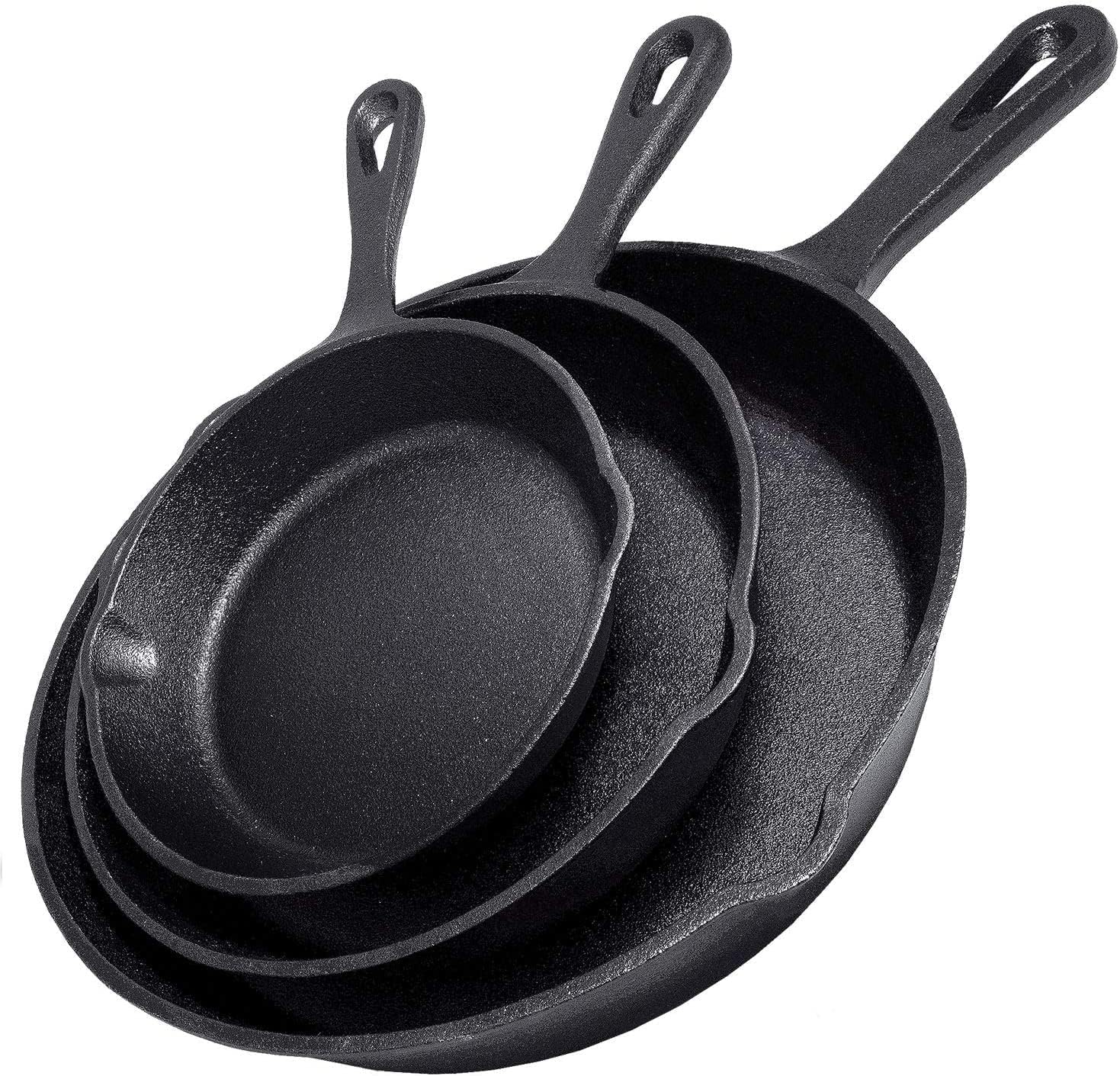 Cast Iron Corn - 14/16/20cm 鋳鉄製フライパン ノンスティック オムレツ パンケーキ用朝食パン IH対応