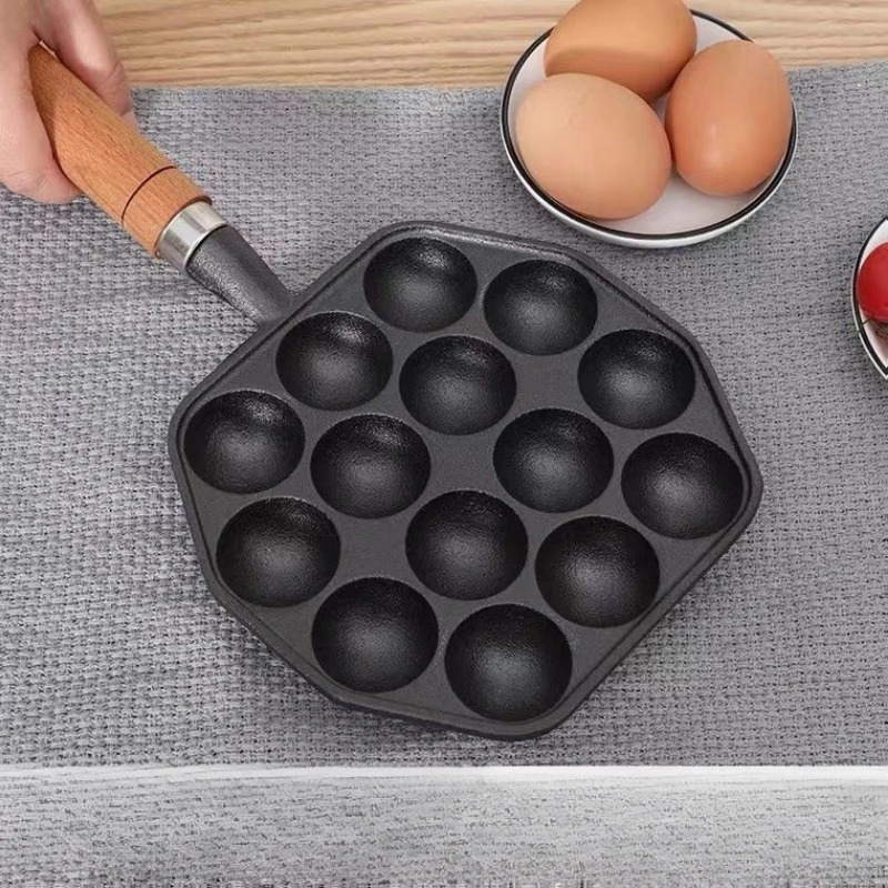 プロの誘導鋳鉄ガスストーブベーキングパン、14穴、パンケーキ - Cast Iron Corn のレビューと価格