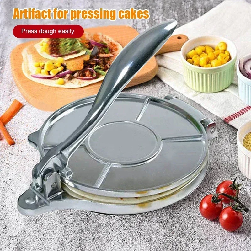 1pc トルティーヤプレス 6.3 インチ DIY マニュア - Cast Iron Corn のレビューと価格