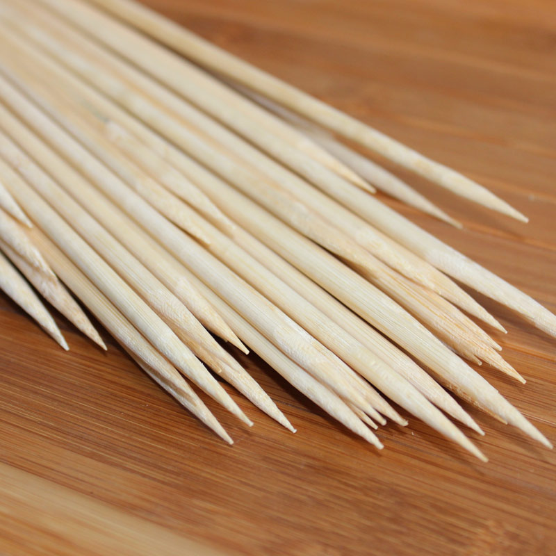 50cm×5mm 長さのある使い捨てBBQグリル竹串 トルネ - Corn Dog Stick のレビューと価格