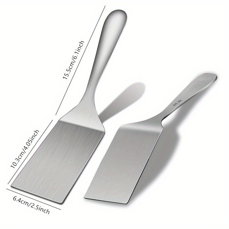 小型ステンレス製スパチュラ、グリルターナースパチュラ、グリル - Okonomiyaki Spatula のレビューと価格