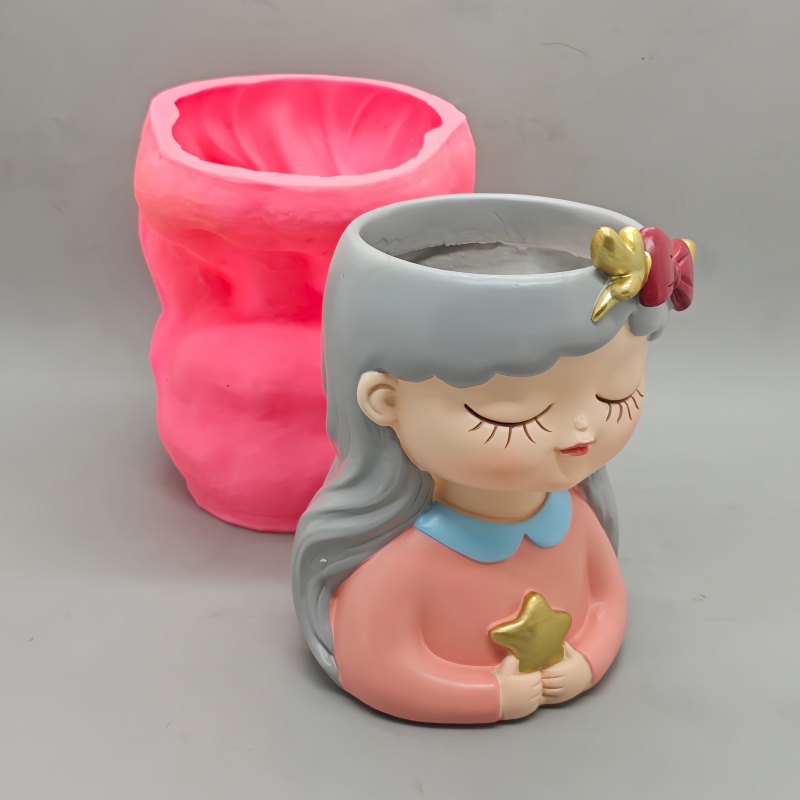 2026 シリコンモールド セメント製植木鉢用 |   星型 - Potsticker Mold のレビューと価格