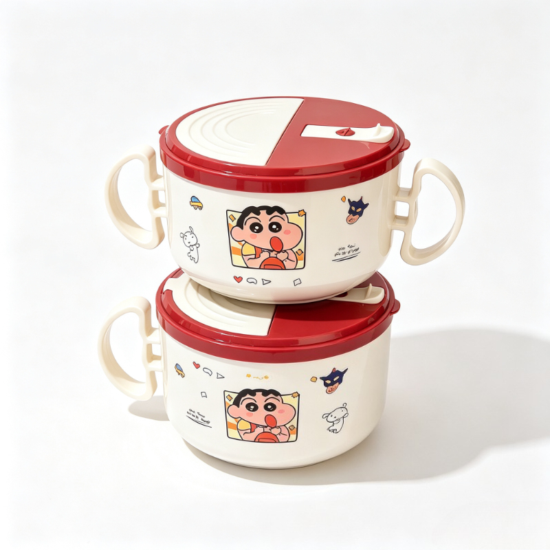 クレヨンしんちゃん漫画インスタントラーメンボウルかわいい学生 - Dim Sum Basket のレビューと価格