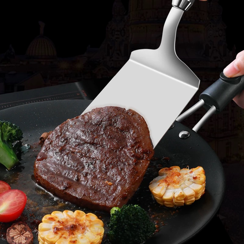 キッチン用ステンレス製フライパン用スパチュラ、ティラミス、パ - Okonomiyaki Spatula のレビューと価格
