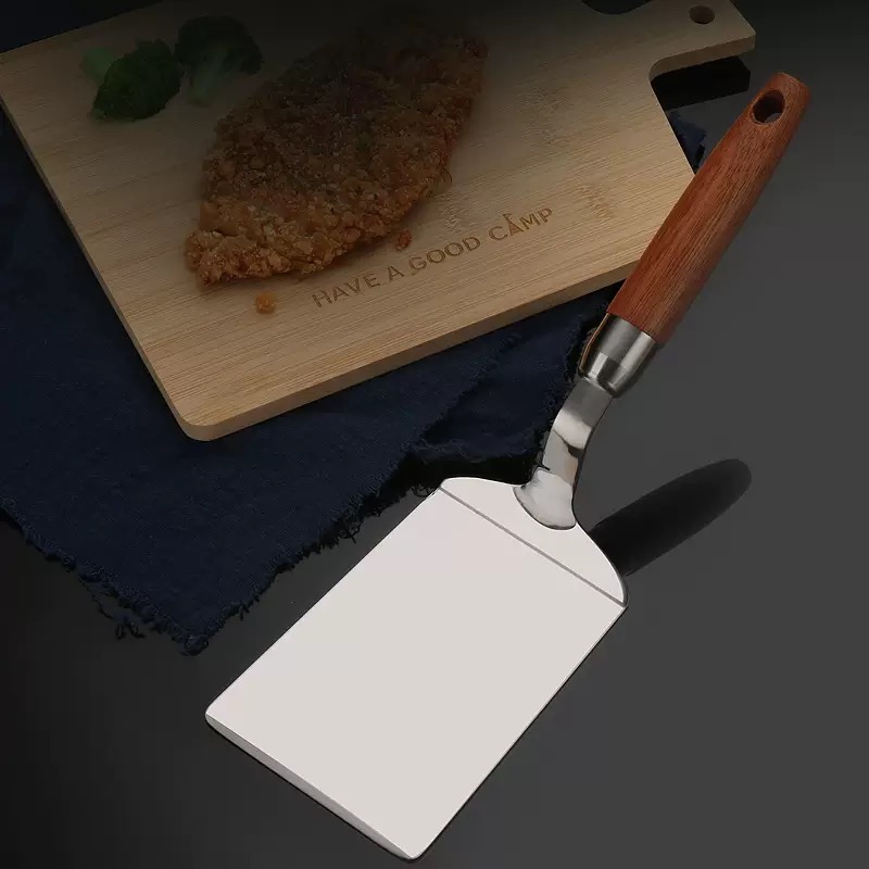 キッチン用ステンレス製フライパン用スパチュラ、ティラミス、パ - Okonomiyaki Spatula のレビューと価格