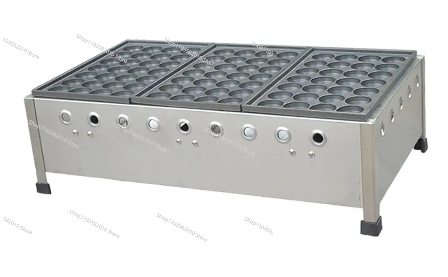 三プレートガスたこ焼き機、多機能魚ペレットたこ焼き製造機 - Takoyaki Grill Plate のレビューと価格