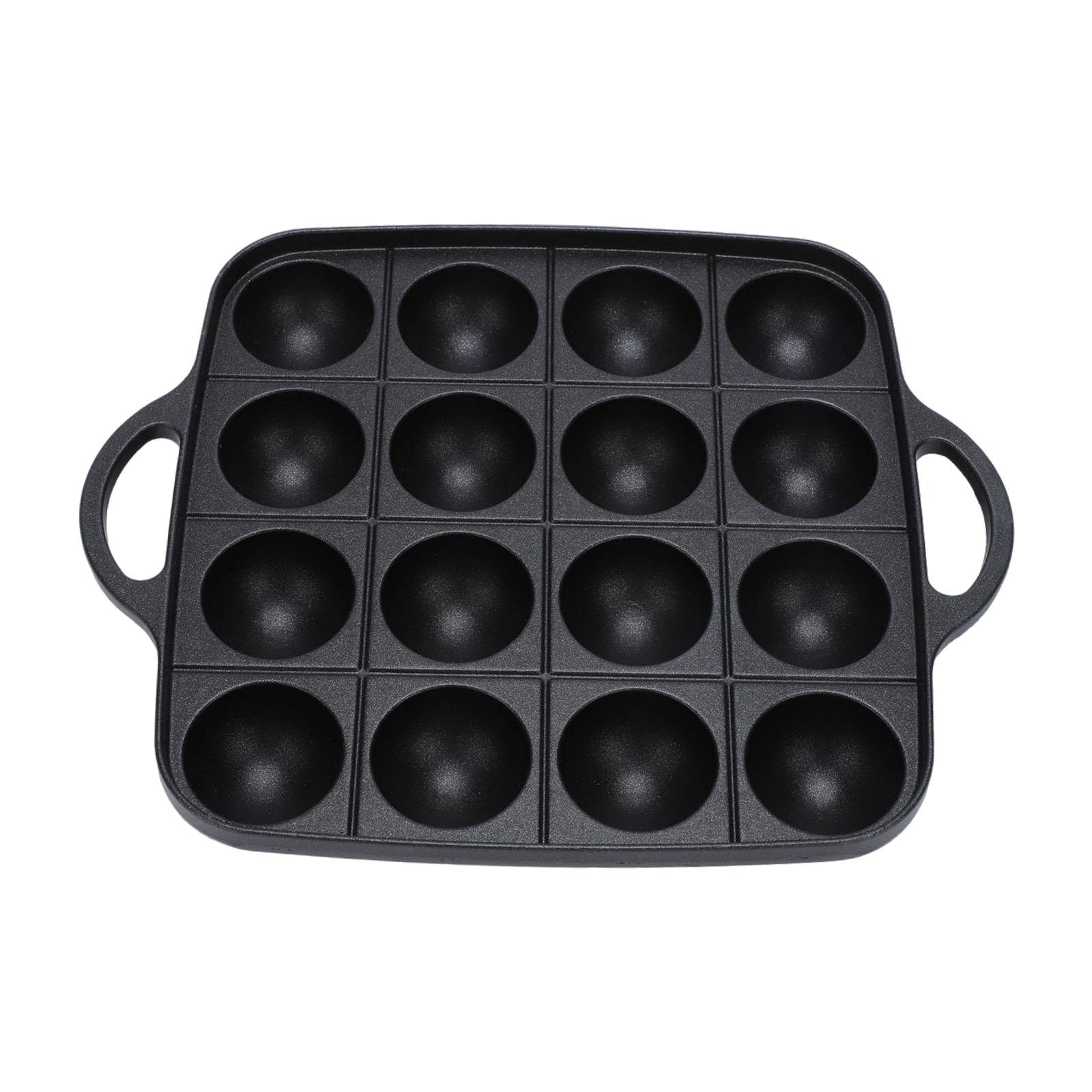 たこ焼きグリルパン 16 空洞お手入れ簡単多目的調理プレート - Takoyaki Grill Plate のレビューと価格