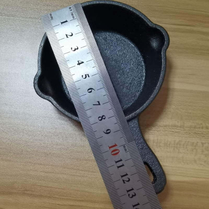 8.5cmの小さなフライパン,焦げ付き防止,鋳鉄製,ハンドル - Cast Iron Corn のレビューと価格