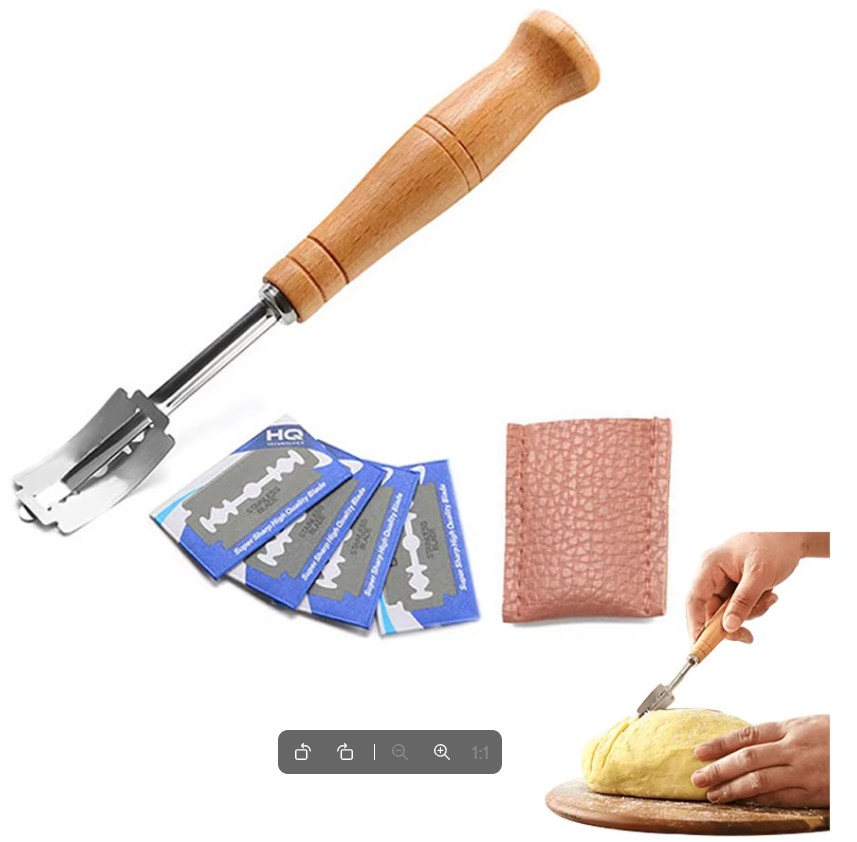 キッチンブレッドカッターセットケーキツールデニッシュ生地彫刻 - Danish Pancake Pan のレビューと価格