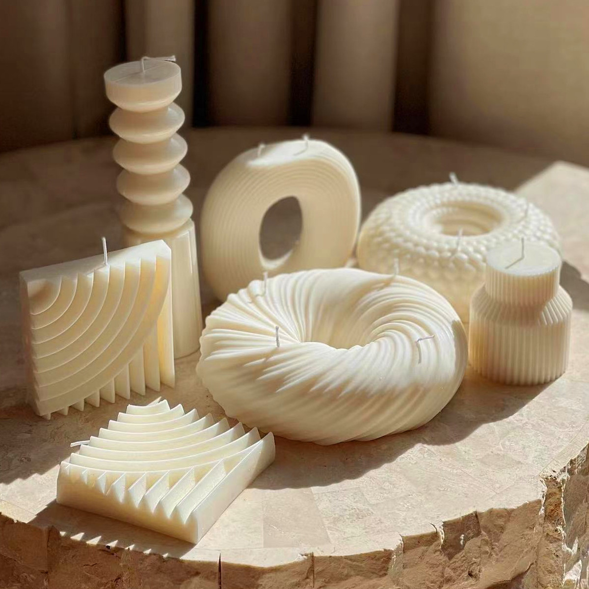 大きなドーナツ型シリコンキャンドルモールド,手作り,チョコレ - Donut Mold Silicone のレビューと価格