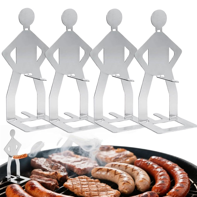 キャンプ用品 304ステンレス鋼製BBQストロングマンソーセ - Hot Dog Press のレビューと価格