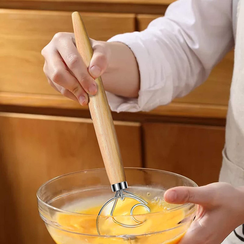 デンマーク生地泡立て器ステンレス鋼ハンドミキサーブレンダーエ - Danish Pancake Pan のレビューと価格