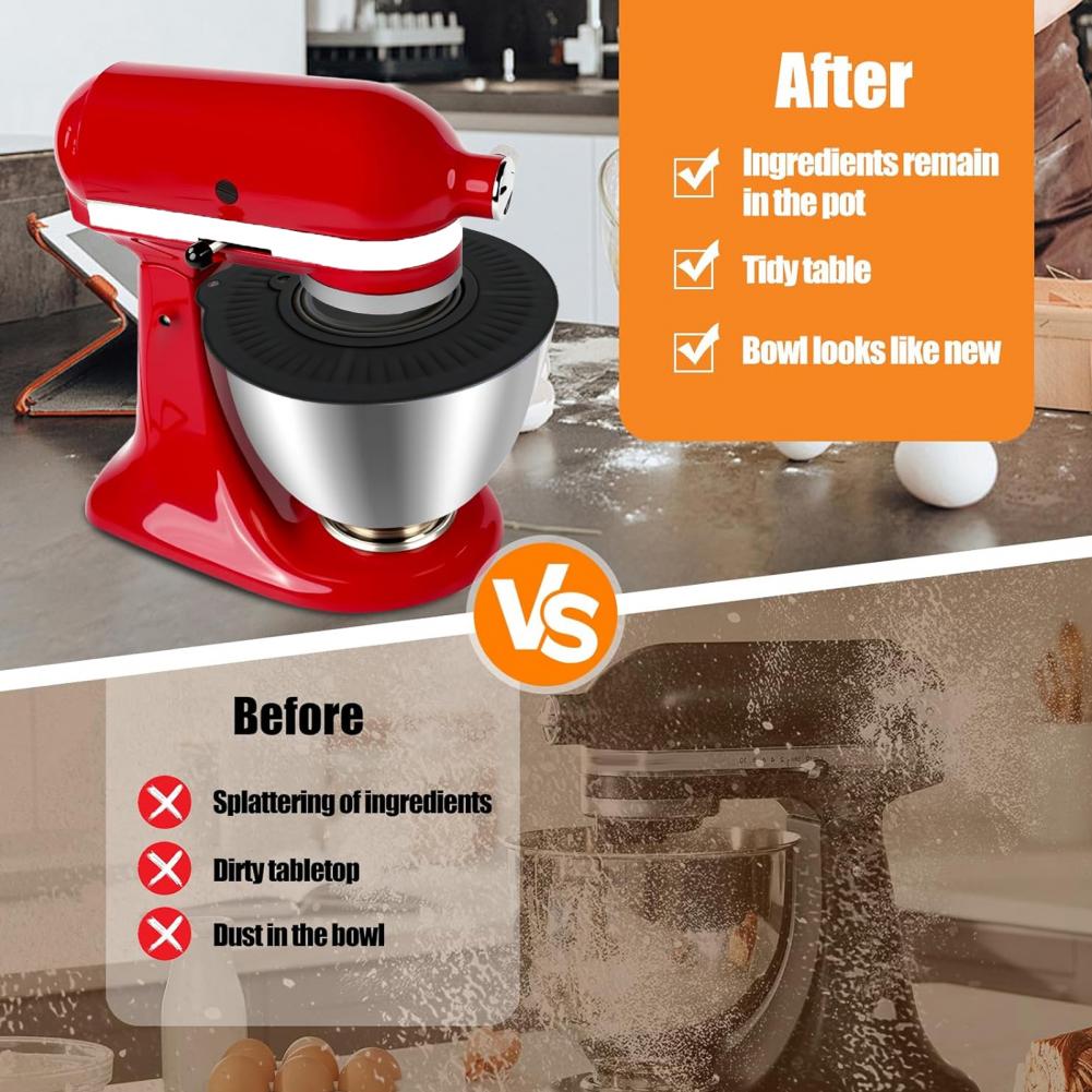 ミキサー用スプラッシュガード シリコン製スプラッシュプルーフ - Kitchenaid Mixer Hand Mixer のレビューと価格