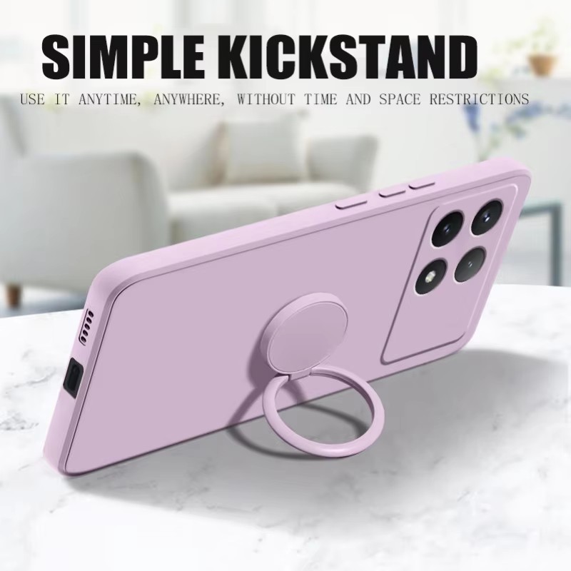 高級液体シリコン製マグネット式ホルダー付きスマホケース Xi - Taco Stand Holder のレビューと価格