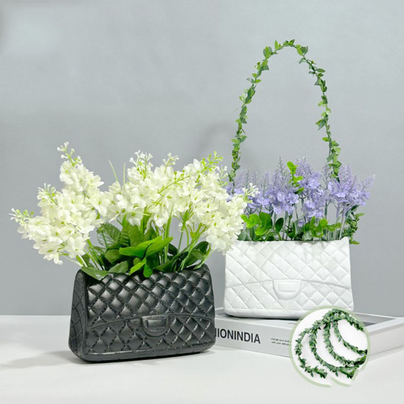 DIY用の豪華なシリコンハンドハンドバッグ,花の花瓶,コンク - Potsticker Mold のレビューと価格