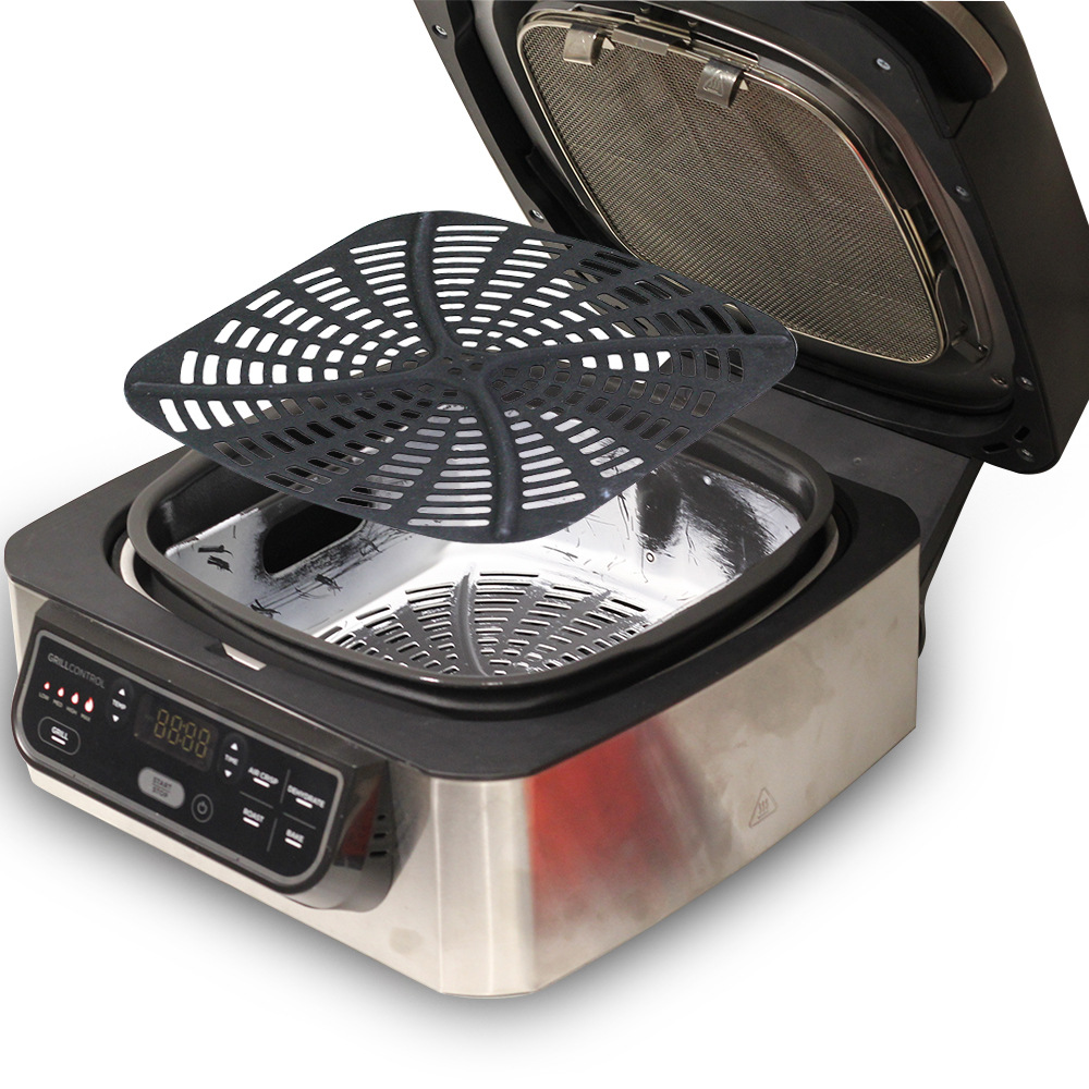 ステンレス鋼スプラッタシールド AG301 再利用可能な 5 - Ninja Air Fryer Af101 のレビューと価格
