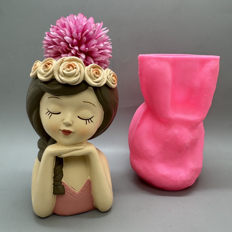 石膏樹脂コンクリートリビングルームバルコニー装飾装飾品を作る - Potsticker Mold のレビューと価格