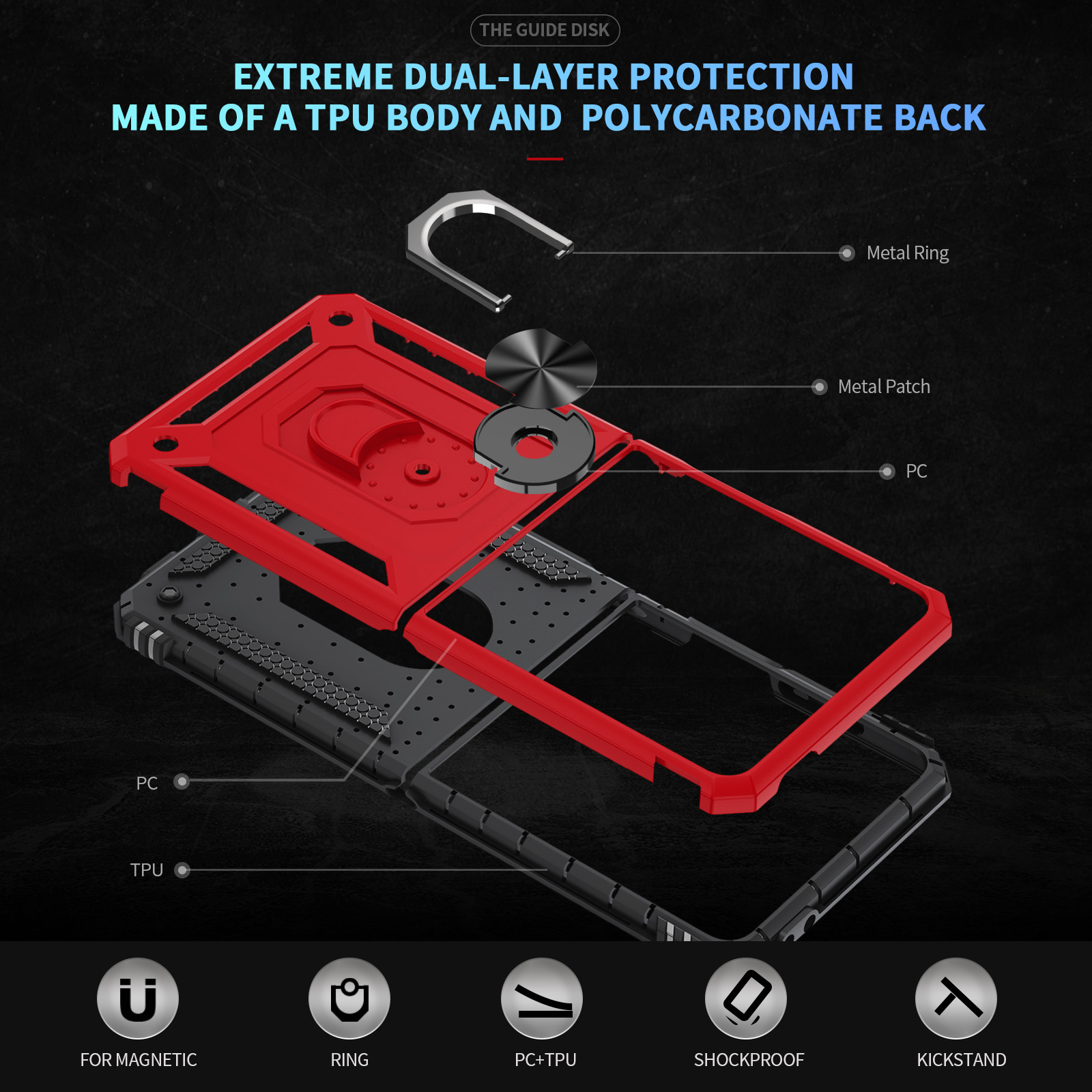 Samsung Galaxy Z Flip 7用 耐衝撃ミリ - Taco Stand Holder のレビューと価格