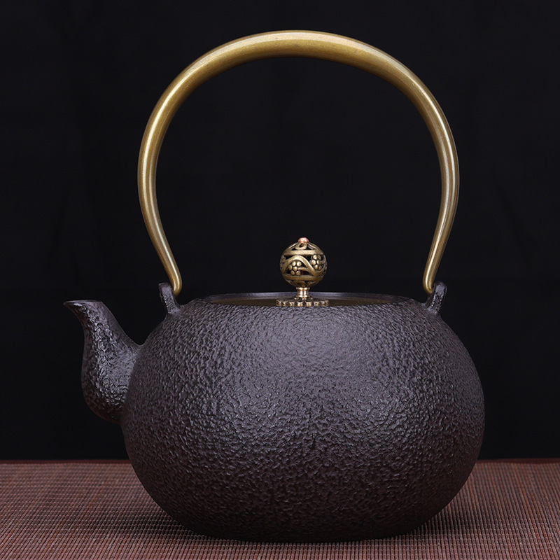 1.4 日本茶ポット 絶妙な梅と竹の塗装シリーズ 鋳鉄ケトル - Cast Iron Corn のレビューと価格