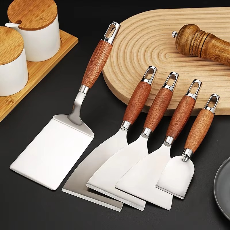 正方形/長方形ヘッドグリルスパチュラ、グリドルスパチュラ、火 - Okonomiyaki Spatula のレビューと価格