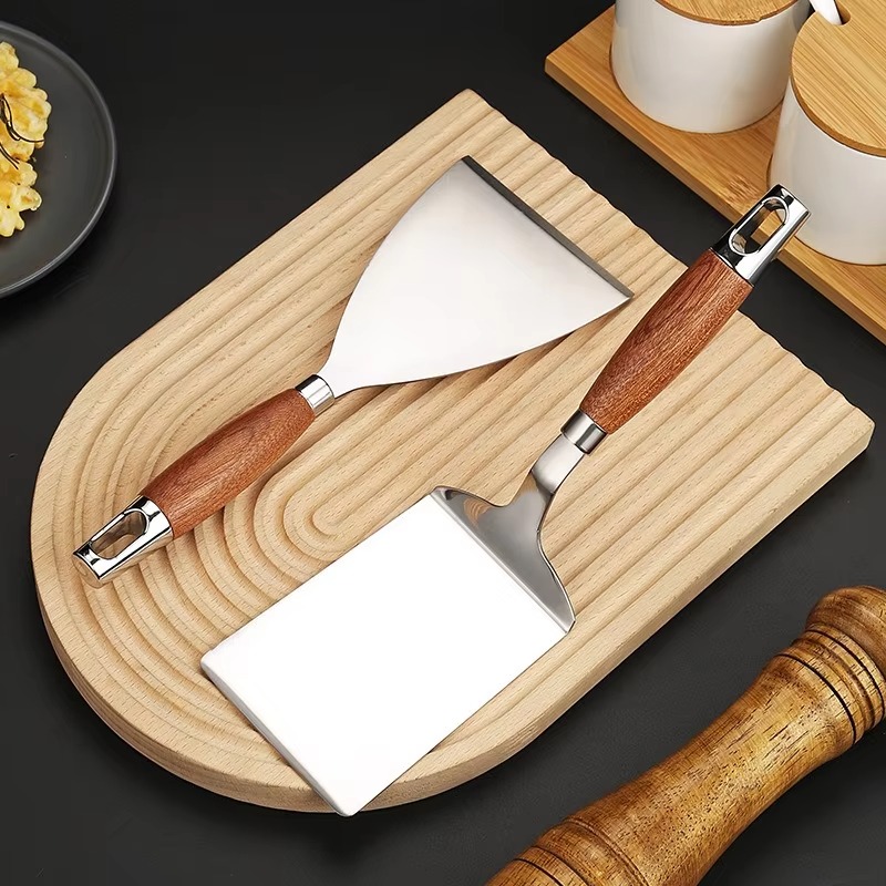 正方形/長方形ヘッドグリルスパチュラ、グリドルスパチュラ、火 - Okonomiyaki Spatula のレビューと価格