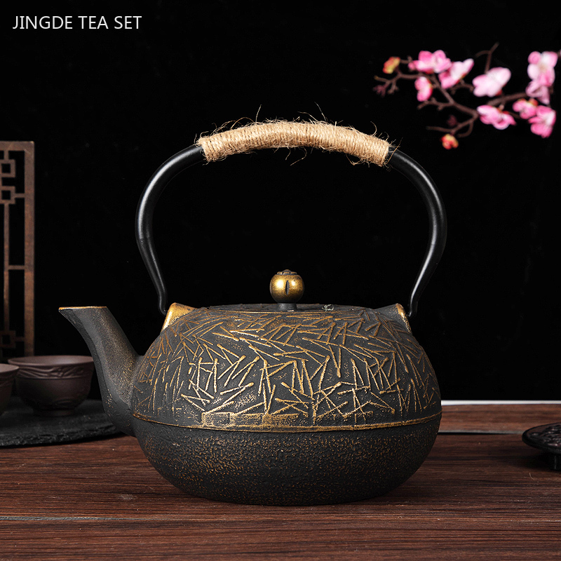 カスタマイズされた鋳鉄製ティーポット,900ml,日本のアン - Cast Iron Corn のレビューと価格