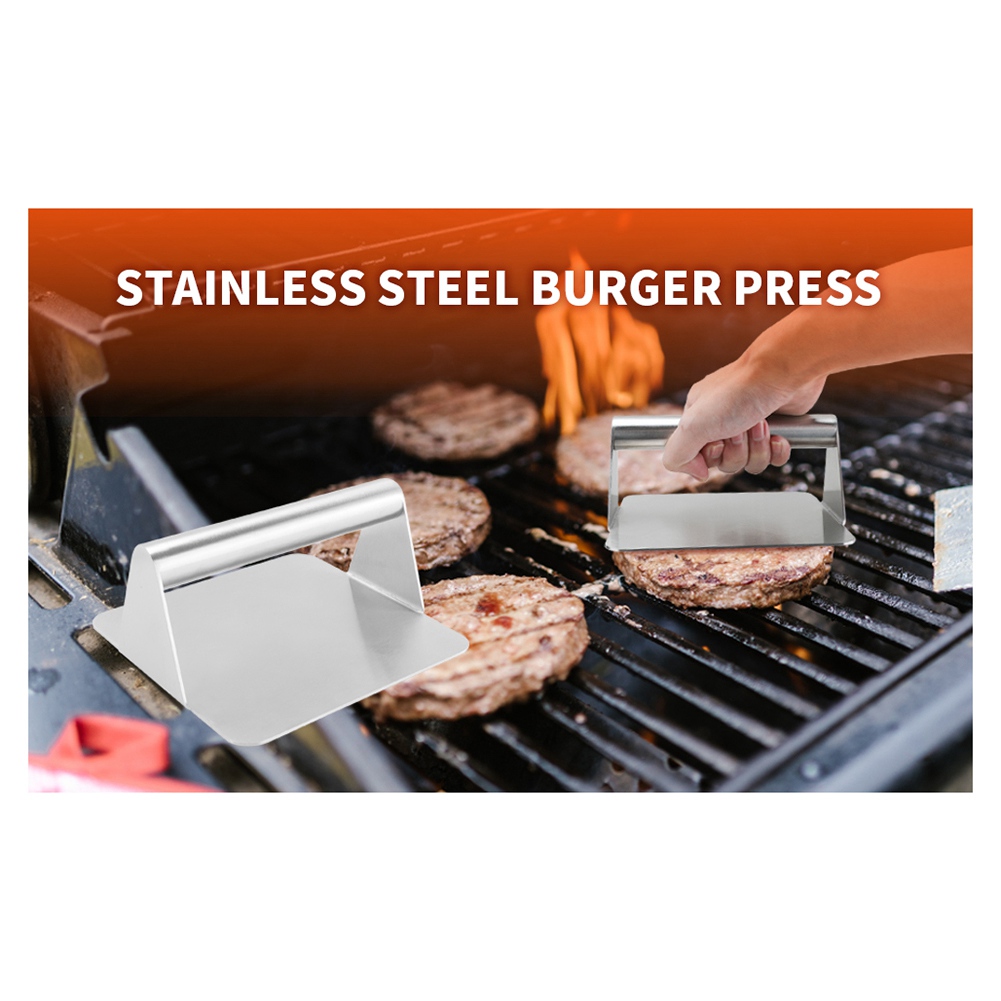 A04G-スクエアミートプレス ハンバーガー プレス グリル - Hot Dog Press のレビューと価格