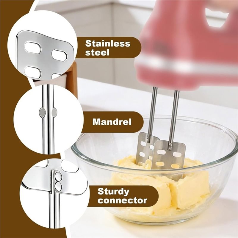 A83G-2個入りハンドミキサーバターチャーナー交換キット、 - Kitchenaid Mixer Hand Mixer のレビューと価格