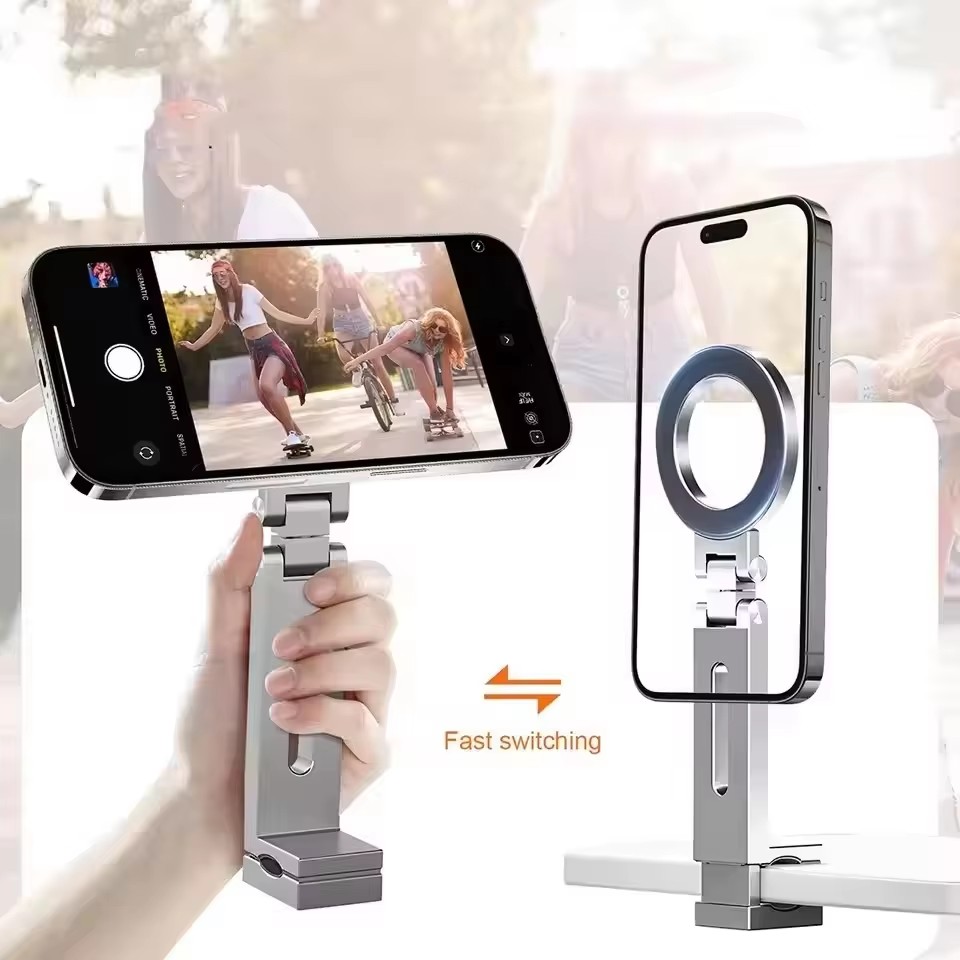 ユニバーサル磁気式スマホホルダー 旅行必需品 フレキシブル回 - Taco Stand Holder のレビューと価格