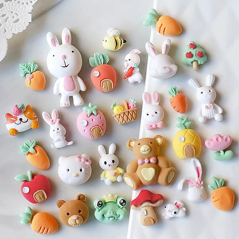 かわいいウサギクマニンジンハウスシリコーン型 Diy ドーナ - Donut Mold Silicone のレビューと価格