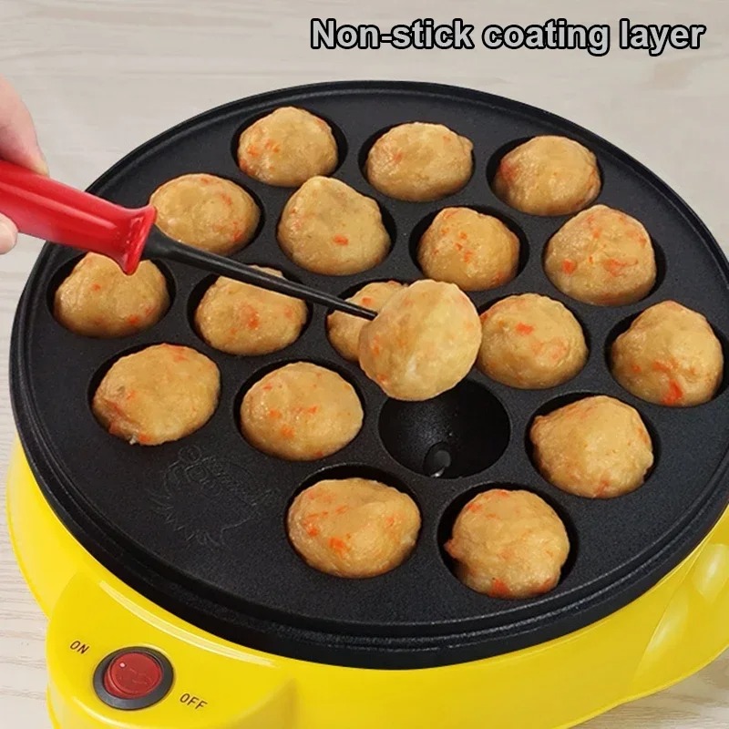220V EU/AU/英国ちびまる子ベーキングマシン家庭用電 - Takoyaki Grill Plate のレビューと価格