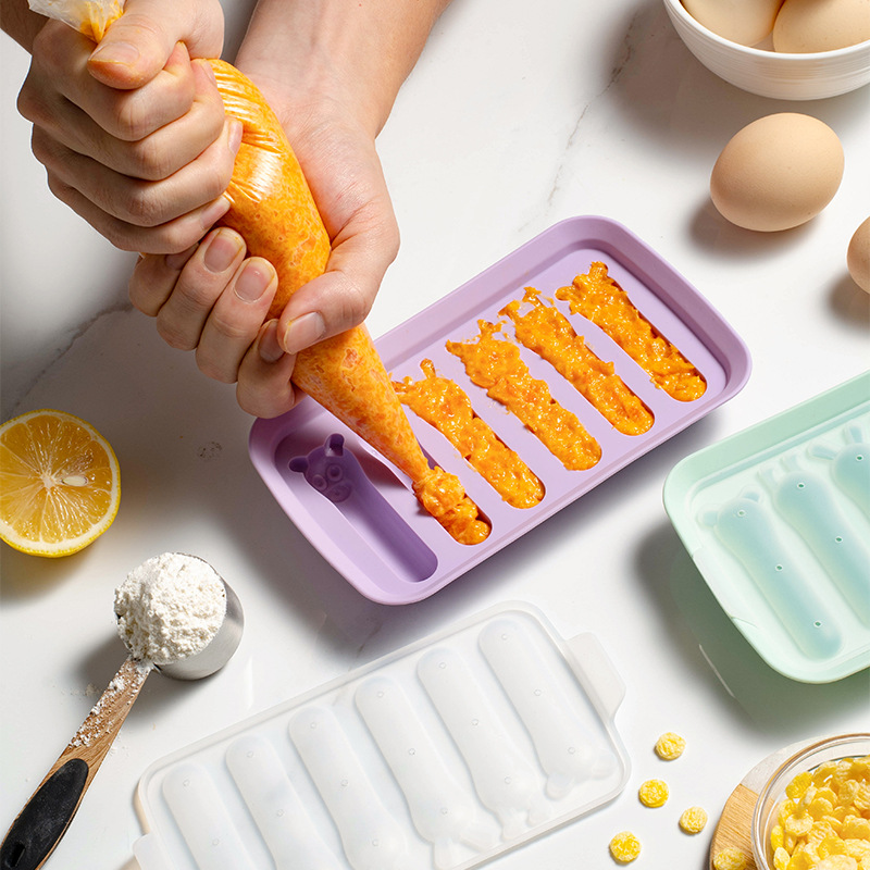ソーセージメーカー型 6 グリッドシリコーン DIY ハムホ - Hot Dog Press のレビューと価格