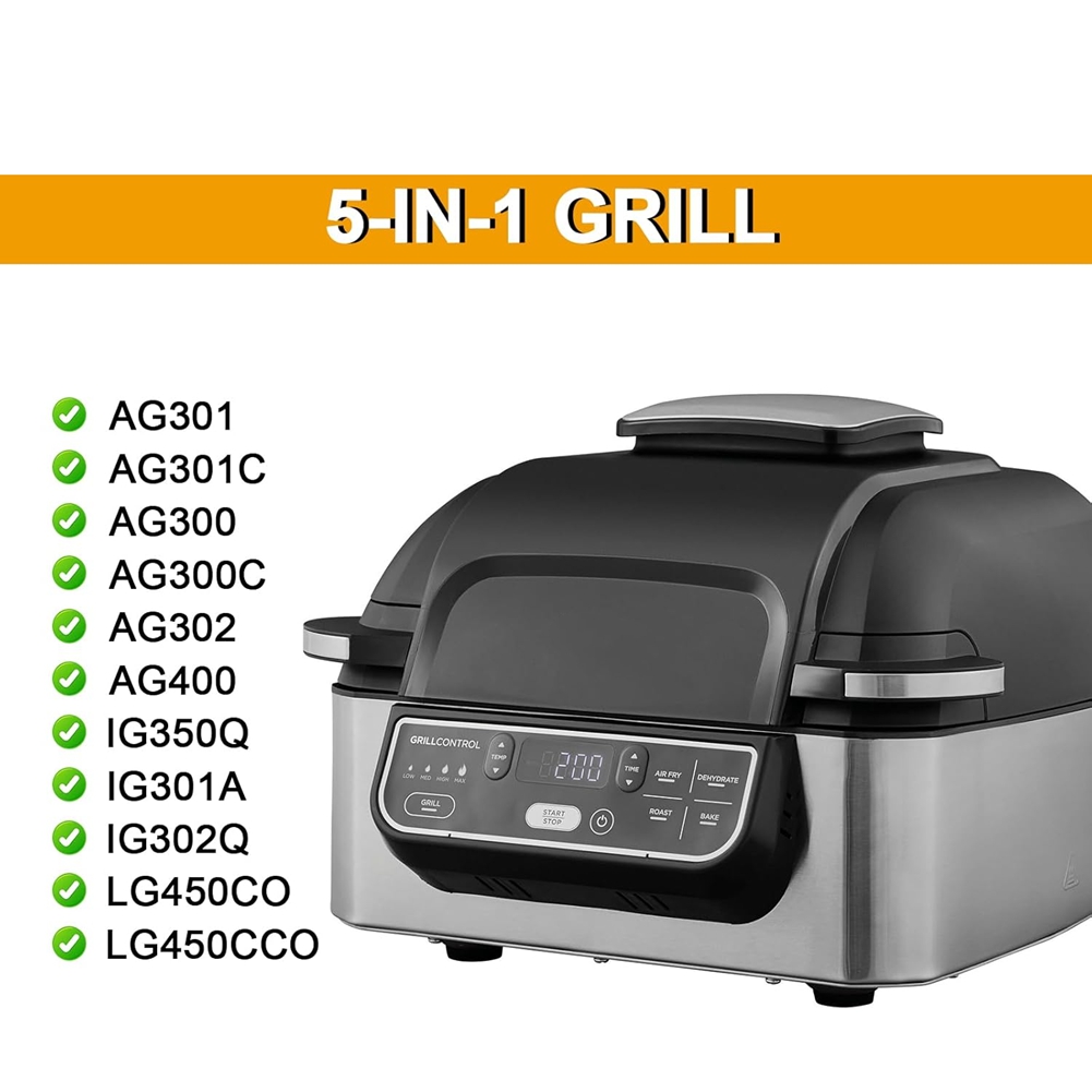M02K-ステンレス鋼スプラッターシールド&グリルプレートグ - Ninja Air Fryer Af101 のレビューと価格