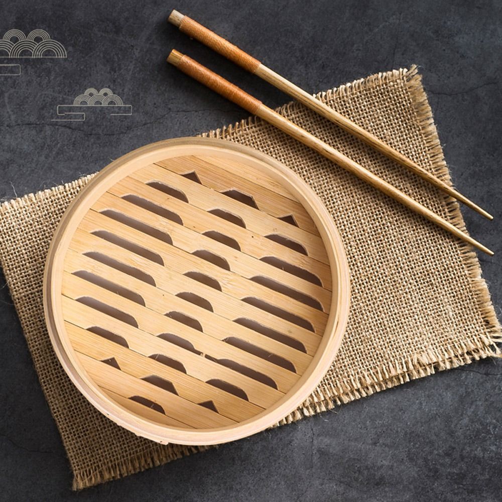 中華蒸し器 竹製蒸し器 蓋付き点心蒸し器 餃子蒸し器 包子調 - Bao Steamer Bamboo のレビューと価格