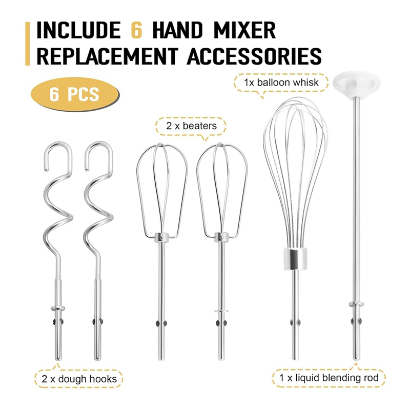 ABKO-ハンドミキサーアタッチメントビーター、泡立て器、ブ - Kitchenaid Mixer Hand Mixer のレビューと価格
