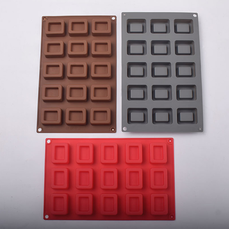正方形ドーナツ型シリコンケーキ型、ゼリー、プリン、チョコレー - Donut Mold Silicone のレビューと価格