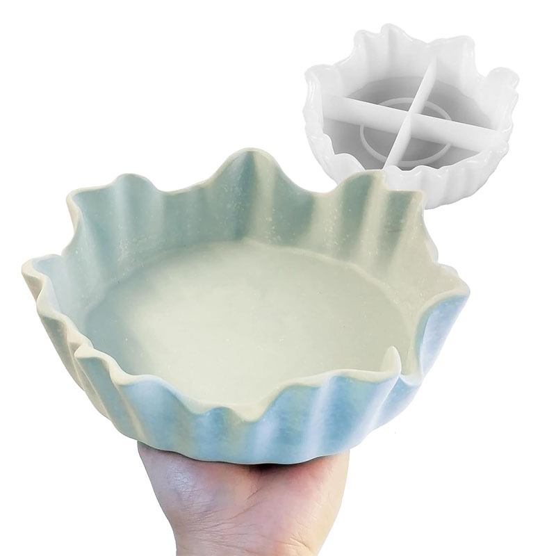 レーストレイフルーツトレイ DIY 石膏樹脂シリコーン型家の - Potsticker Mold のレビューと価格