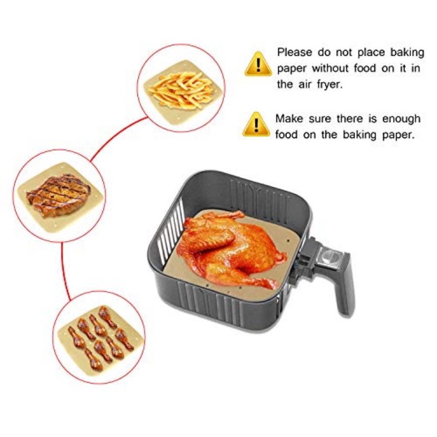 エアフライヤー用パーチメントペーパーライナー 8.7インチ× - Philips Air Fryer Airfryer Xxl のレビューと価格