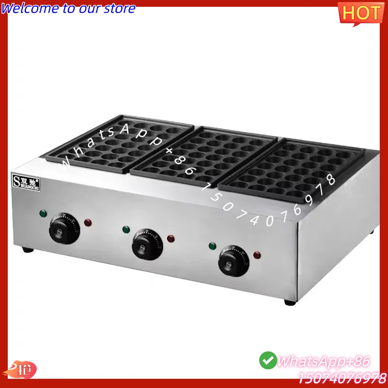 2026年式業務用たこ焼き機、タコ焼きグリル、3つの焦げ付き - Takoyaki Grill Plate のレビューと価格